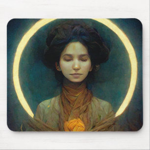 Ring Of Light 2 Fantasy Sci-fi Mouse Pad