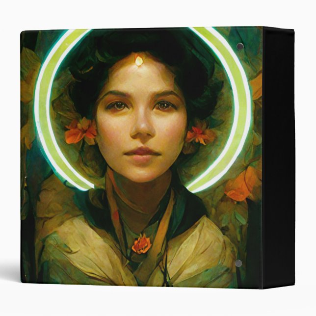Ring Of Light Fantasy Sci-fi Binder (Back/Spine)