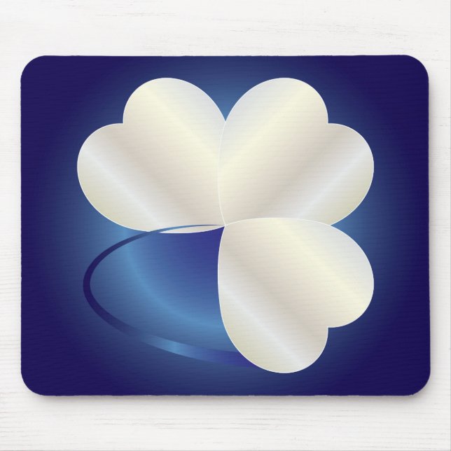 Ring of three hearts mouse pad (Front)
