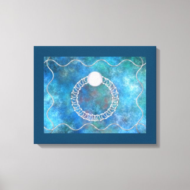 Ring of Water Canvas Print (Front)