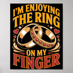 Ring On Finger Future Husbande Wife Husband Poster