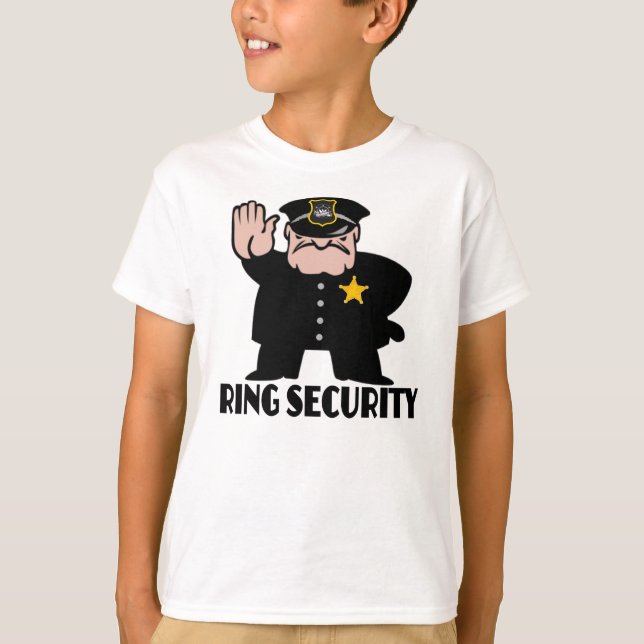 ring security,ring bearer T-Shirt (Front)