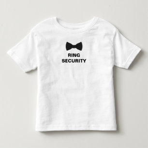 Ring Security Ring Bearer Toddler T-shirt