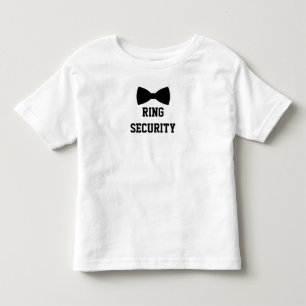 Ring Security Ring Bearer Toddler T-shirt