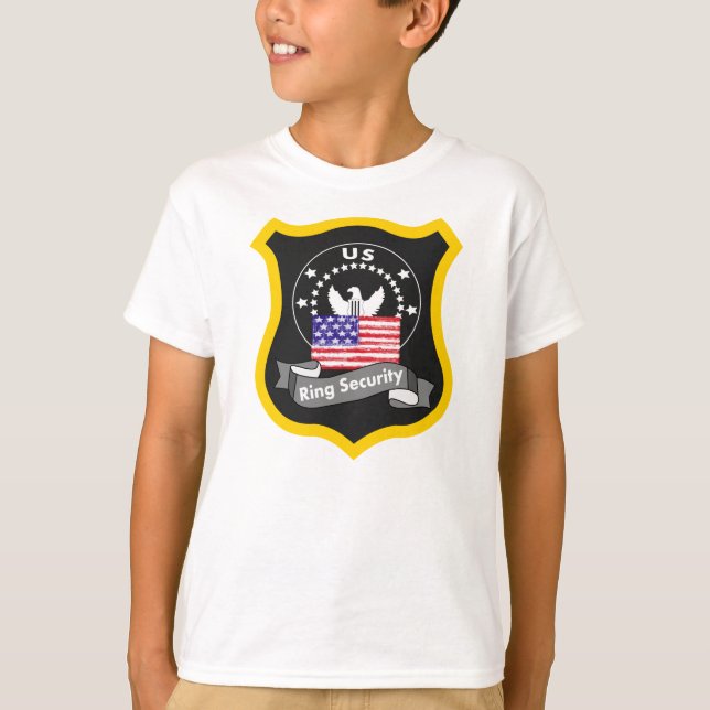 RING SECURITY T SHIRT,RING BEARER T-Shirt (Front)