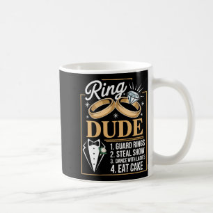 Ring Security Wedding Party Funny Ring Bearer Coffee Mug
