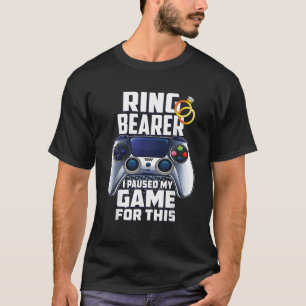 Ring Security Wedding Ring Bearer Grooms Proposal T-Shirt