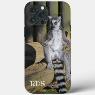 Ring Tailed Lemur Drusillas Park iPhone 13 Pro Max Case
