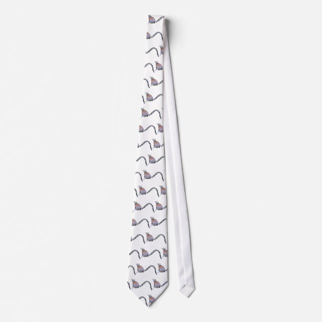 Ring-Tailed Lemur Tie (Front)