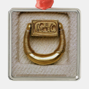 Ring with the seal of General Horemheb Metal Ornament