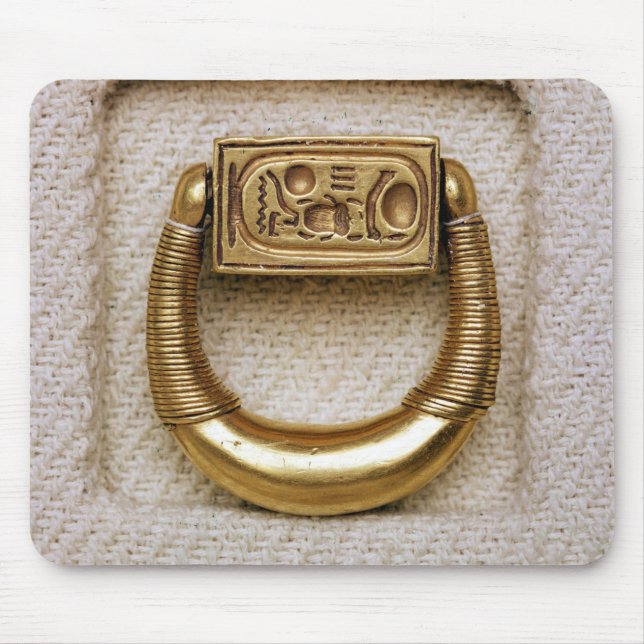 Ring with the seal of General Horemheb Mouse Pad (Front)
