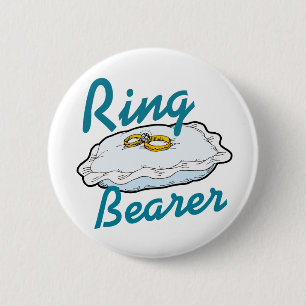 Ringbearer 2 Inch Round Button