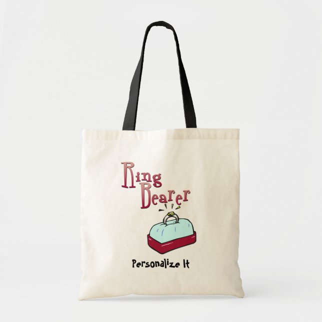 Ringbearer Favours and Tee Shirts Tote Bag (Front)