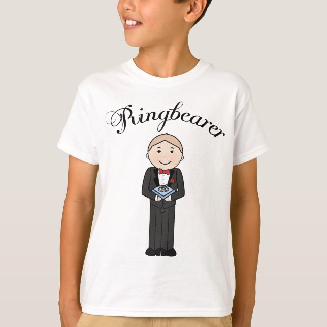 Ringbearer Kids Tee Shirt (Front)