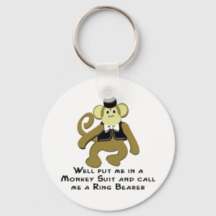 Ringbearer/ Monkey Keychain
