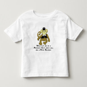 Ringbearer/ Monkey Toddler T-shirt