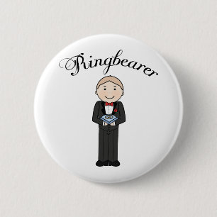 Ringbearer Wedding Button