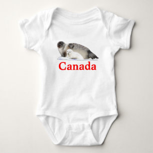 Ringed Seal Baby Bodysuit