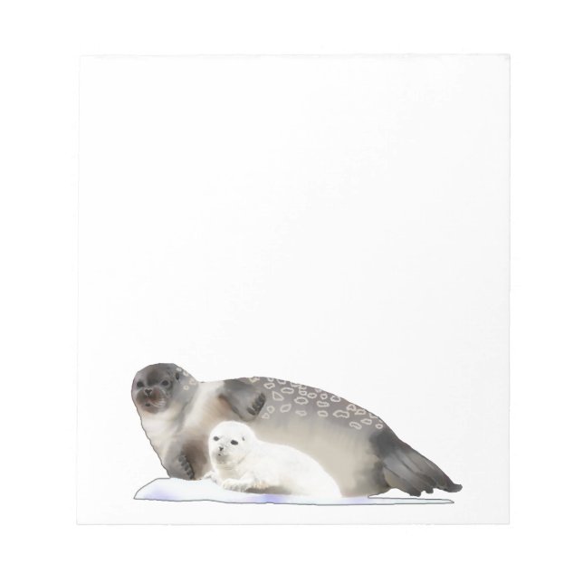 Ringed Seal Notepad (Front)