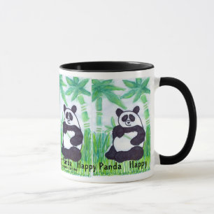 Ringer Mug O.O. 4 Happy Pandas