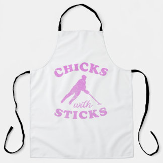 Ringette Chicks with Sticks T-Shirt Apron