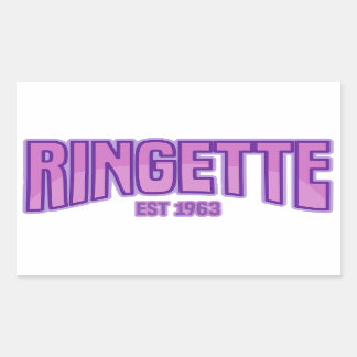 Ringette Est. 1963 T-Shirt Sticker
