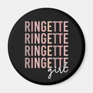 Ringette Girl   Gifts for Ringette Player Magnet