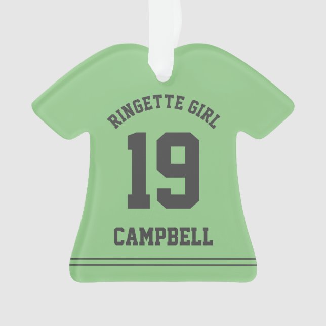 Ringette personnalisée Jersey Nom personnalisé (devant)