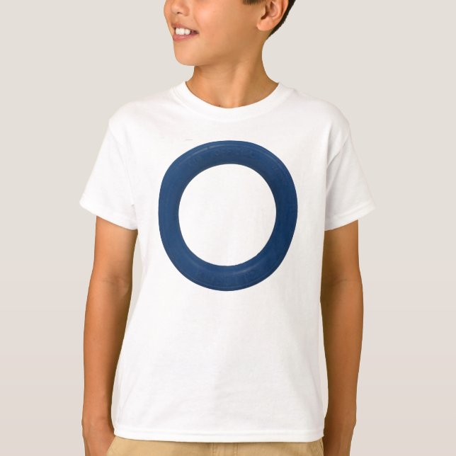 Ringette Ring Kids/Youth T-Shirt (Front)