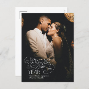 "Ringing in the New Year" Engagement Announcement 