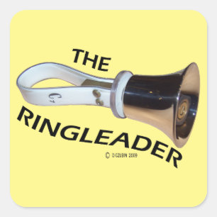Ringleader Square Sticker