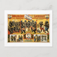 Ringling Bros Pachyderms 1899 Vintage Elephants