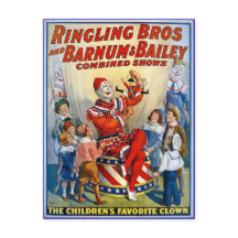 Ringling Brothers & Barnum & Bailey Vintage Clowns
