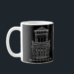 Ringling Museum Ca'd'Zan  Coffee Mug<br><div class="desc">The tower of Ca' d'Zan is quite an amazing architectural feature of John Ringling's Sarasota home. It's a museum and wedding venue now.</div>