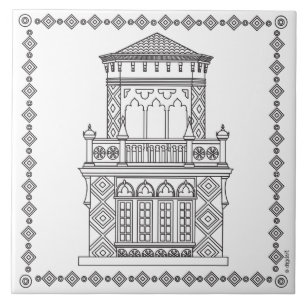 RinglingMuseum Ca'd'Zan Tower Tile