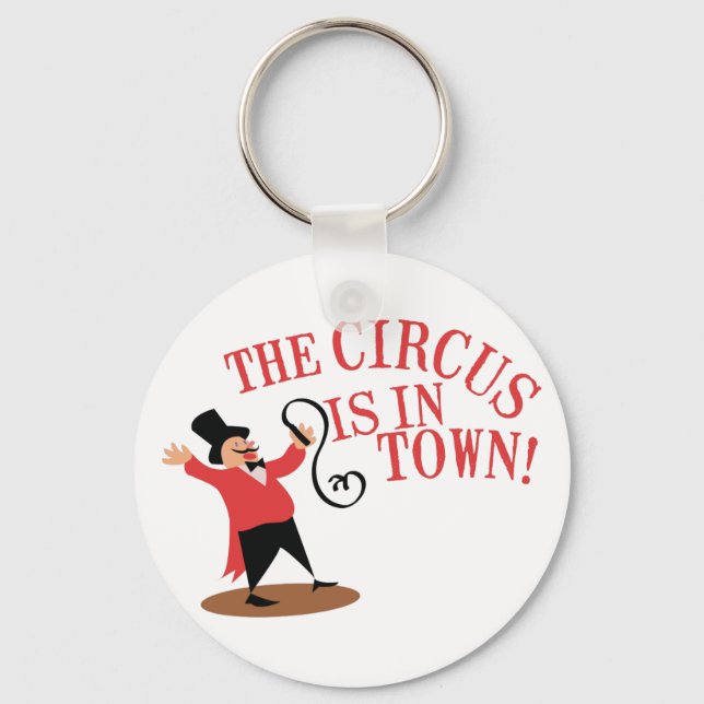 Ringmaster Town Keychain (Front)