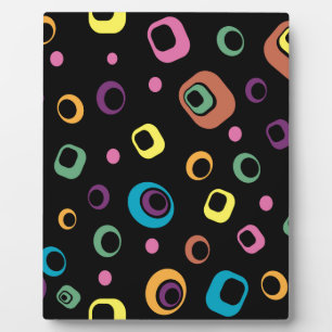 Rings Abstract art Plaque