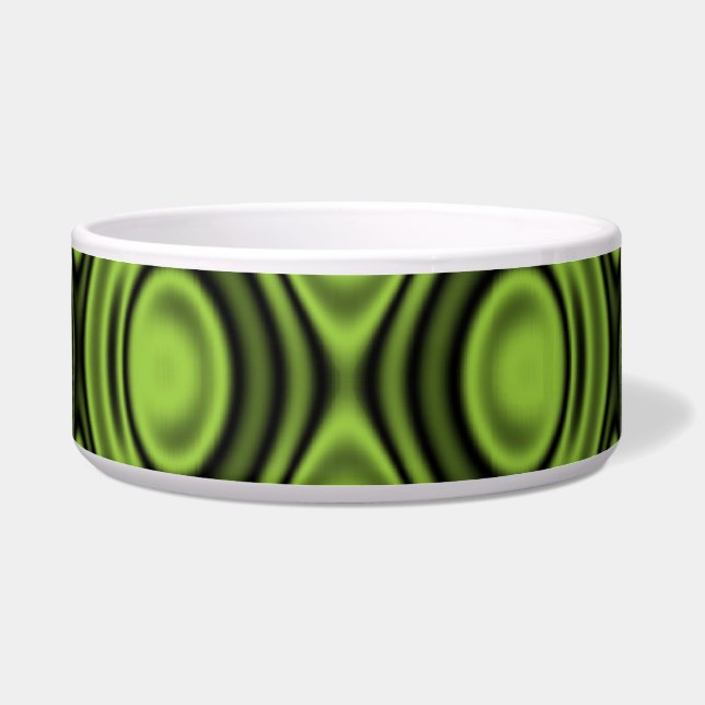 Rings and Ripples Lime Green (Front)