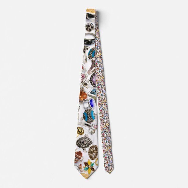 rings jewellery mens neck tie (Front)