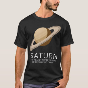 Rings Of Saturn Planet Space Astronomer T-Shirt