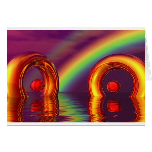 Rings on the rainbow (Front Horizontal)
