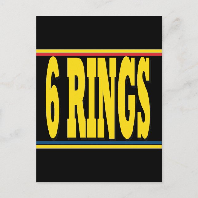 Rings Postcard (Front)