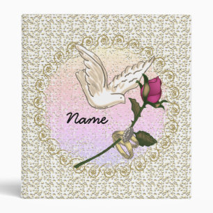 Rings Rose Wedding binders