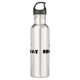 Rink Rat Hockey Figure Skating 710 Ml Water Bottle