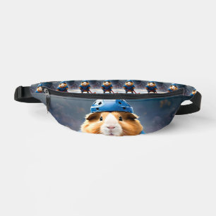 "Rink Rookie: The Ice Hockey Guinea Pig" Fanny Pack