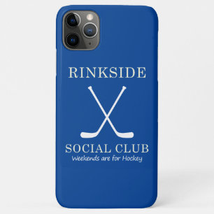 Rinkside Social Club: Weekends for Hockey Mom Mama iPhone 11 Pro Max Case
