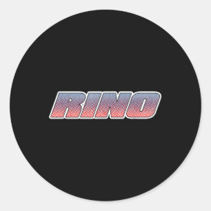 Rino Republican In Name Only  Classic Round Sticker