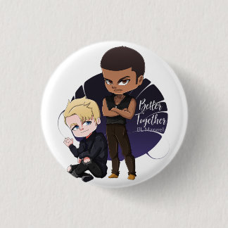 Rio and Caden from Better Together T-Shirt 1 Inch Round Button