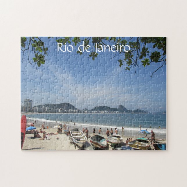 rio beach jigsaw puzzle (Horizontal)