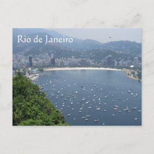 rio beachside postcard